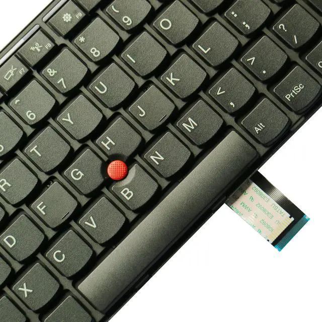Alt view image 6 of 7 - AUTENS Replacement US Layout Keyboard for Lenovo ThinkPad E431 E440 Laptop No Backlight (4 Fixing Screws)