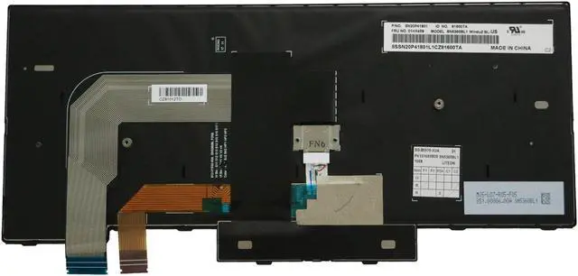 Alt view image 2 of 7 - AUTENS Replacement US Layout Keyboard for Lenovo ThinkPad T470 T480 Laptop (Not Fit T470s T470p T480s T480p) (Backlight)