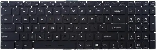 Main image of AUTENS Replacement US Keyboard for MSI GS60 GS63 GS63VR GS70 GS72 GT62 GT62VR GT72 GT73VR GE62 GE62VR GE63 GE72 GE73 GE73VR PE60 PE62 PE70 GL62 GL72 GP62 GP72 WS60 WS70 WS72 Laptop Colorful Backlight