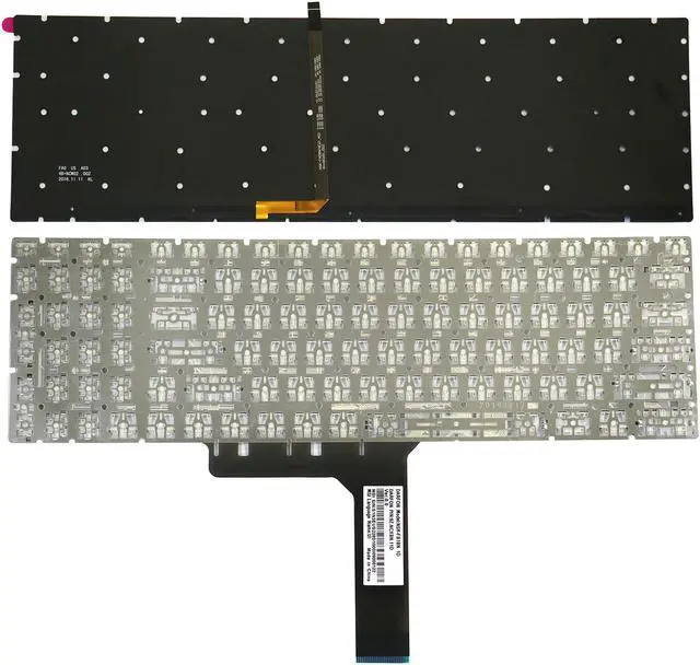 Alt view image 5 of 7 - AUTENS Replacement US Keyboard for MSI GS60 GS63 GS63VR GS70 GS72 GT62 GT62VR GT72 GT73VR GE62 GE62VR GE63 GE72 GE73 GE73VR PE60 PE62 PE70 GL62 GL72 GP62 GP72 WS60 WS70 WS72 Laptop Colorful Backlight