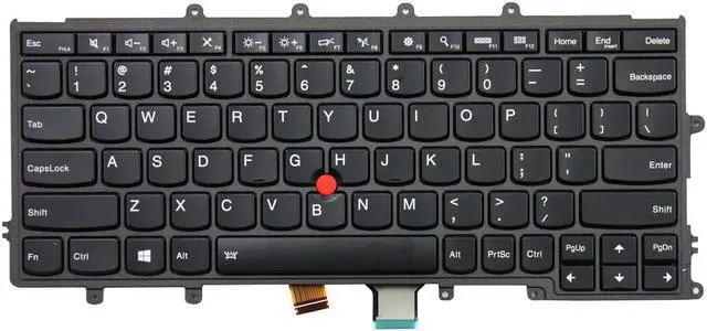 Main image of AUTENS Replacement US Keyboard for Lenovo ThinkPad X230s X240 X240s X240i X250 X260 Laptop (Backlight)