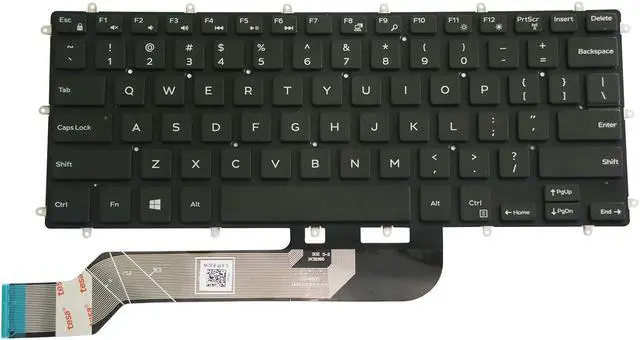 Main image of AUTENS Replacement US Keyboard for Dell Inspiron 5368 5378 5370 5379 5568 5578 5579 7368 7370 7373 7375 7378 7460 7466 7467 7560 7569 7570 7572 7573 7579 Laptop No Frame (No Backlight)