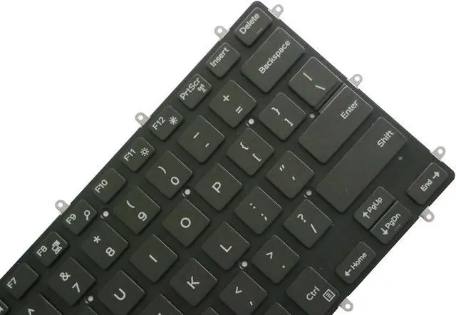 Alt view image 4 of 4 - AUTENS Replacement US Keyboard for Dell Inspiron 5368 5378 5370 5379 5568 5578 5579 7368 7370 7373 7375 7378 7460 7466 7467 7560 7569 7570 7572 7573 7579 Laptop No Frame (No Backlight)