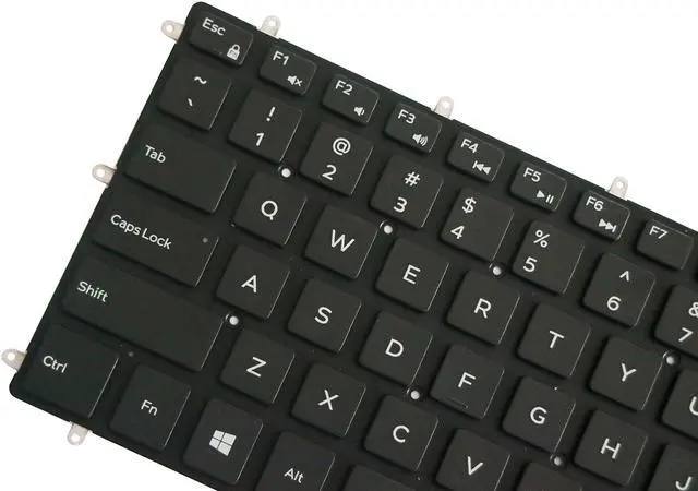 Alt view image 3 of 4 - AUTENS Replacement US Keyboard for Dell Inspiron 5368 5378 5370 5379 5568 5578 5579 7368 7370 7373 7375 7378 7460 7466 7467 7560 7569 7570 7572 7573 7579 Laptop No Frame (No Backlight)