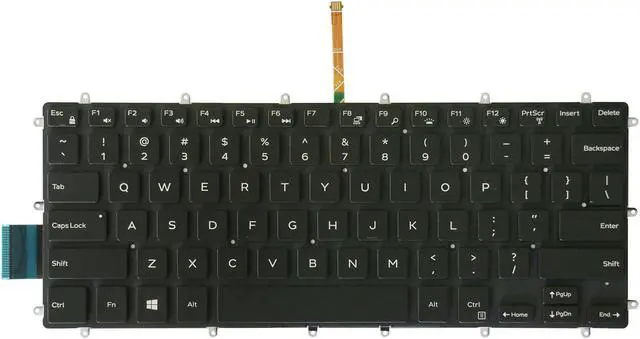 Main image of AUTENS Replacement US Keyboard for Dell Inspiron 5368 5378 5370 5379 5568 5578 5579 7368 7370 7373 7375 7378 7460 7466 7467 7560 7569 7570 7572 7573 7579 Laptop No Frame (Backlight)