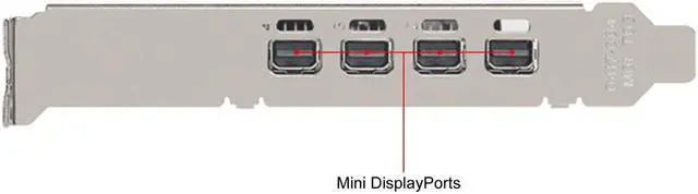 Alt view image 5 of 5 - NVIDIA Quadro P620 VCQP620V2-PB 2GB 128-bit GDDR5 PCI Express 3.0 x16 Low Profile Video Cards - Workstation