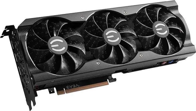 Alt view image 2 of 6 - EVGA GeForce RTX 3070 XC3 Black Gaming, 08G-P5-3751-KL, 8GB GDDR6, iCX3 Cooling, ARGB LED, LHR