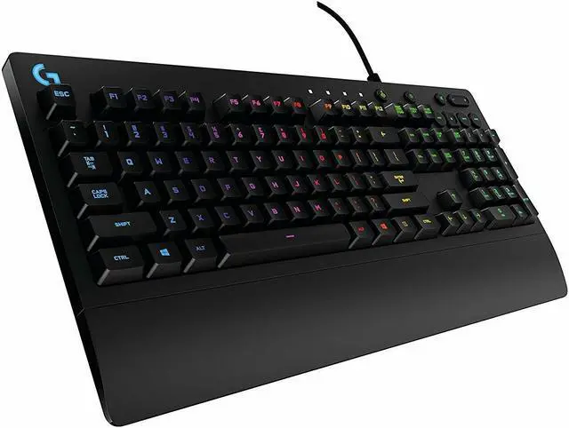 Alt view image 2 of 5 - Logitech G213 Prodigy RGB Gaming Wired Keyboard with 16.8 Million Lighting Color
