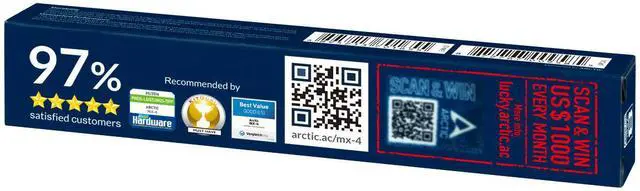 Alt view image 2 of 3 - ARCTIC MX-4 4G 2020 EDITION/ACTCP00002B 2020 Edition Thermal Compound and Paste