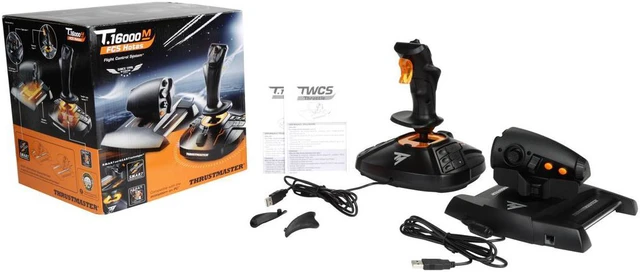 Alt view image 6 of 6 - Thrustmaster T.16000M FCS HOTAS Controller