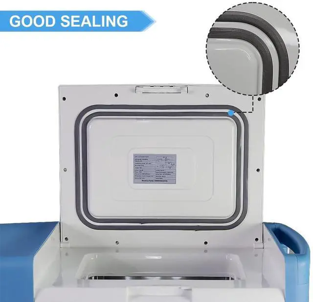 Alt view image 2 of 7 - HNZXIB Ultra Low temperature Freezer -86° (20L), 110V Portable Lab Cryogenic Freezer, Ultra Low Temperature Medical Countertop Refrigerator for Laboratory Pharmacy Storage ULT Lab Fridge (Blue)