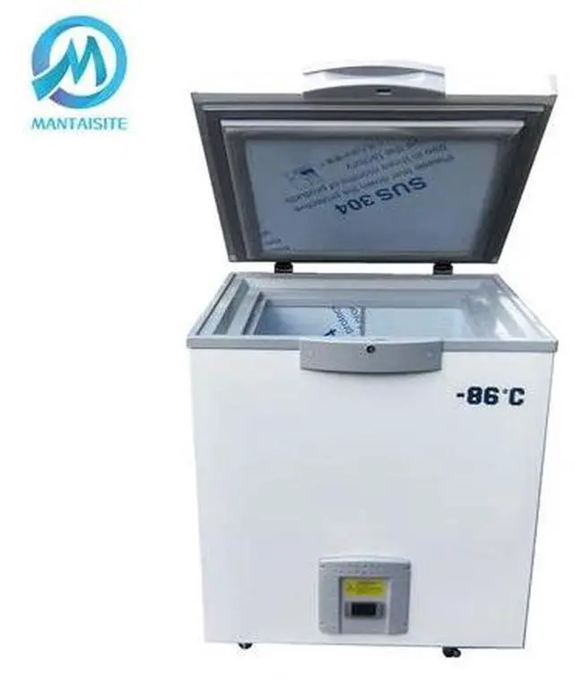 Alt view image 3 of 7 - HNZXIB -86 50L 1.8Cu Ft Ultra-Low Freezer ULT Deep Refrigerator Samples Stored Chest