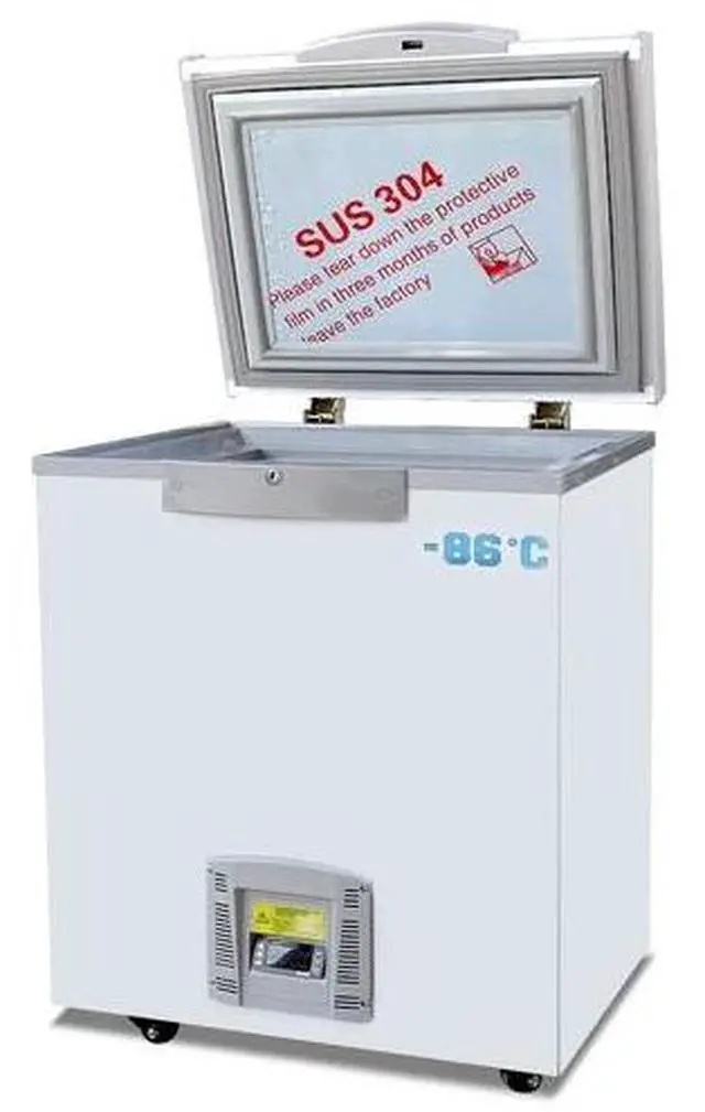 Alt view image 2 of 6 - HNZXIB -86 28L Portable Mini Ultra Low Temperature Lab Freezer Deep Refrigerator USA