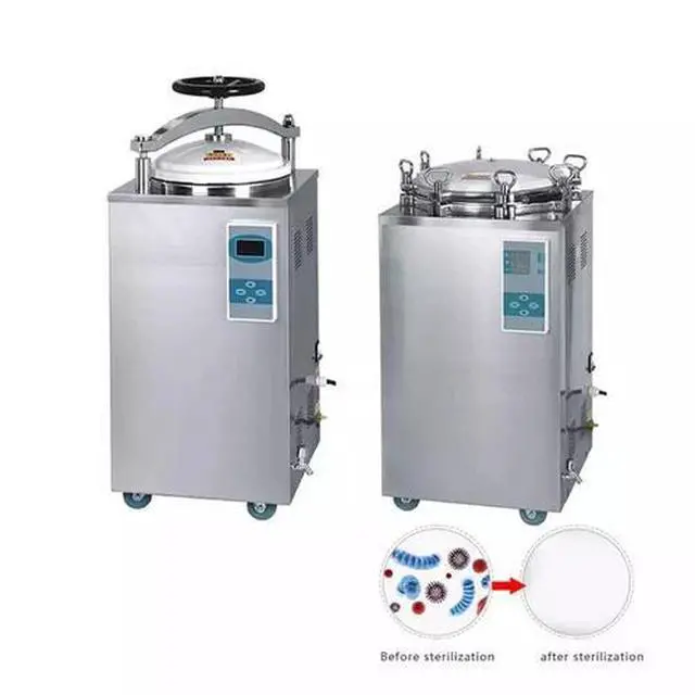 Alt view image 3 of 6 - HNZXIB35L Dental Lab Autoclave Steam Sterilizer Medical Sterilization Drying LS-35HD