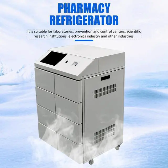 Alt view image 6 of 7 - 2-8 °C Low Temperature Storage Refrigerator with 8 Drawers, Low Temperature Freezer,for Refrigeration of Biological Products and Medicines