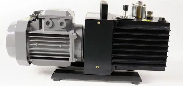Alt view image 3 of 7 - HNZXIB Vacuum Pump 8CFM Rotary Vane Vacuum Pump 2 Stage 4L/S 110V/60HZ Oil-sealed Vacuum Pump For Rotary Evaporator and Short Path Distillation Lab Equipment
