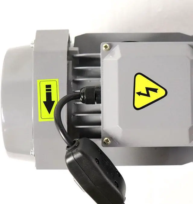 Alt view image 4 of 7 - HNZXIB Vacuum Pump 8CFM Rotary Vane Vacuum Pump 2 Stage 4L/S 110V/60HZ Oil-sealed Vacuum Pump For Rotary Evaporator and Short Path Distillation Lab Equipment