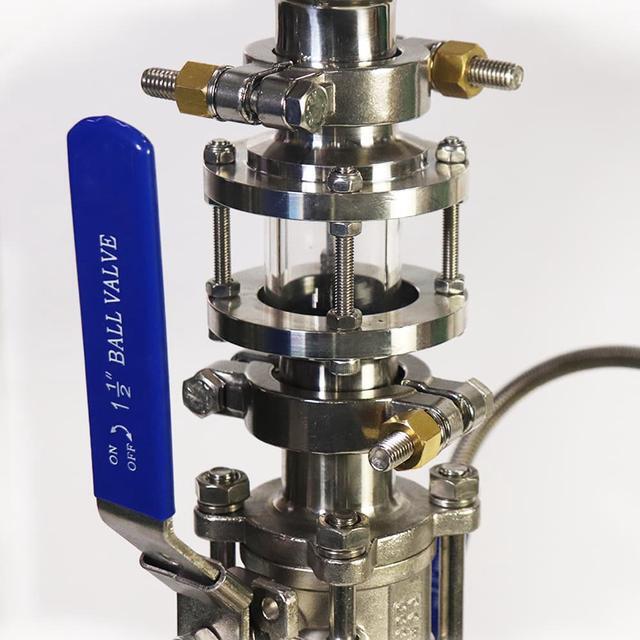 Alt view image 3 of 7 - 2LB BHO Closed Loop Extractor For High Security Industrial Equipment, for Extracting Materials From Plant Leaves