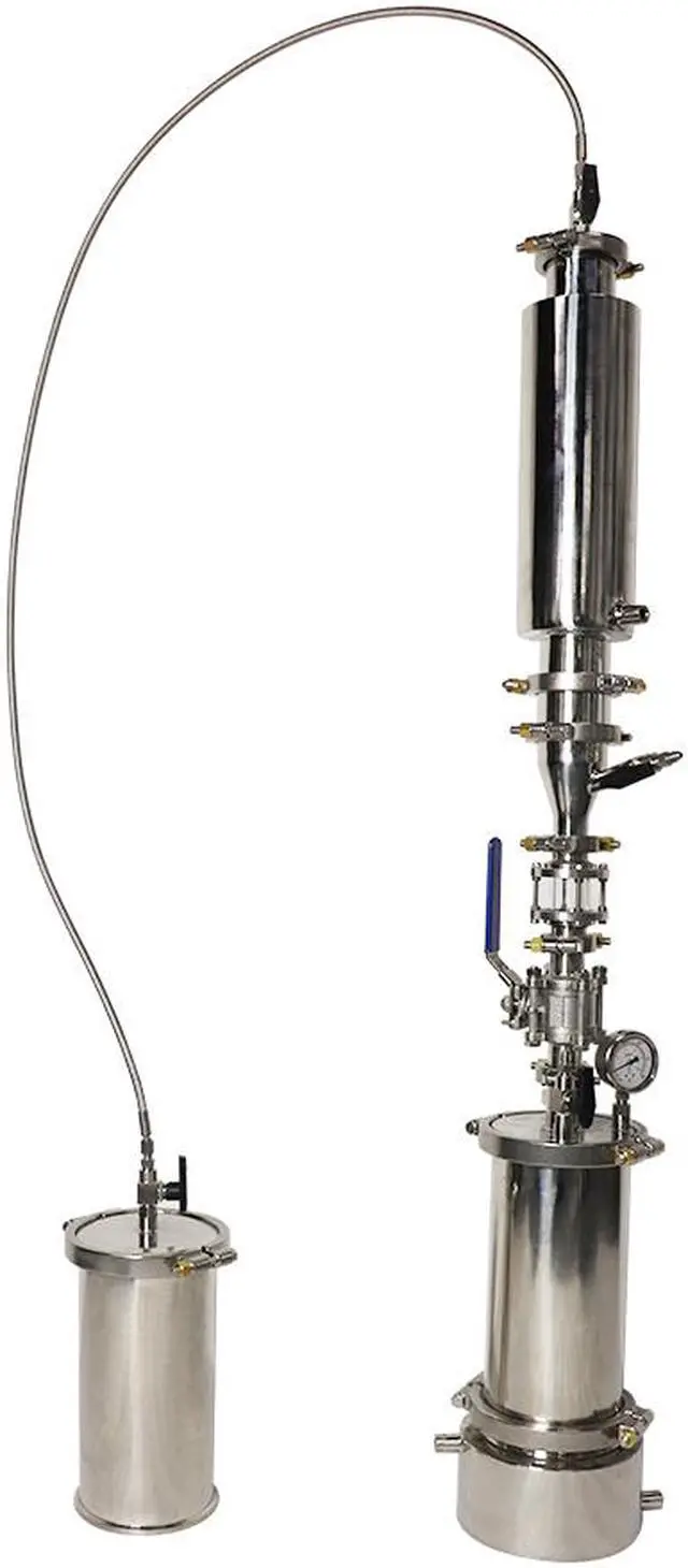 Main image of 1LB BHO Closed Loop Extractor For High Security Industrial Equipment, for Extracting Materials From Plant Leaves