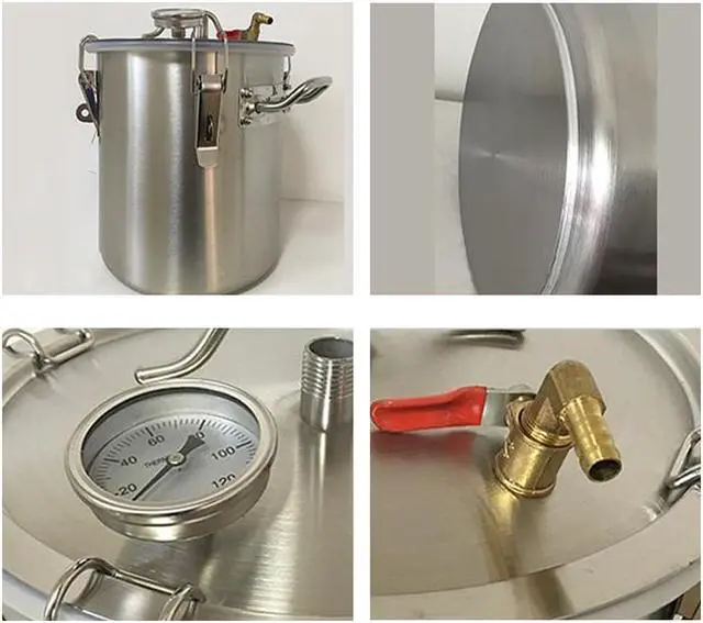 Alt view image 7 of 7 - HNZXIB 6L 1.6Gal Essential Oils Extraction Apparatus Glass Steam Distillation Kit,  Home/Lab Distiller Distilling to Making Your Own Essential Oil, Distillation Apparatus 14pcs Set