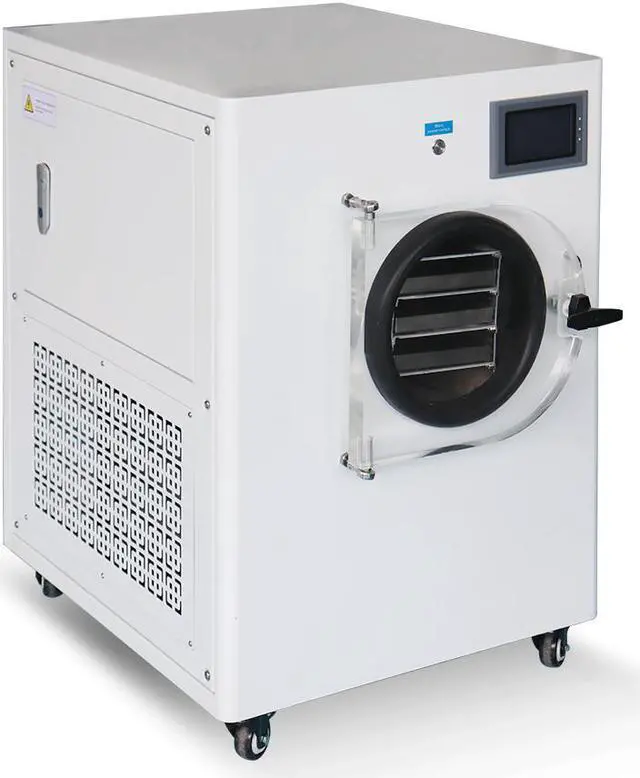 Alt view image 2 of 7 - HNZXIB FD-01 Laboratory/Home Vacuum Freeze Dryer with Efficient Vacuum Pump, for Freezes Drying Of Plasma, Serum Extracts, Antibodies Etc. Products