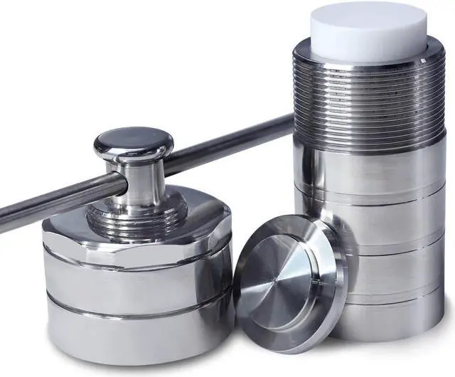 Alt view image 2 of 6 - HNZXIB 100ml 220 Hydrothermal Synthesis Autoclave Reactor, Pressure sterilizer Tank,Lab High Pressure Digestion Vessel