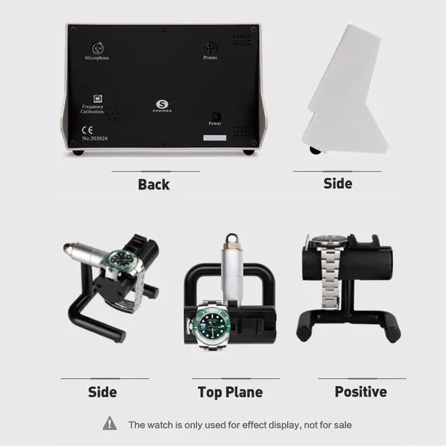 Alt view image 5 of 6 - Timegrapher No.1000 multi-function watch tester, mechanical watch calibration tool, can test day difference, swing, polarization, rising angle