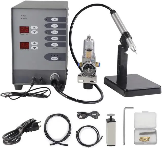 Main image of Automatic Spot Welder Pulse Argon Arc Welding Machine Jewelry Welder 110V Spot Welder for Jewelry Welding Jewelry Repair Tool 50-600A,100W
