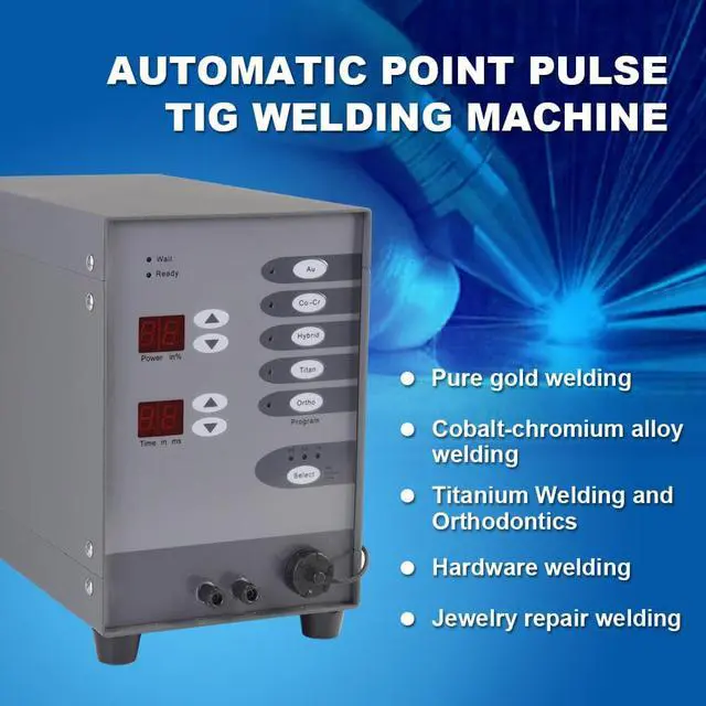 Alt view image 3 of 7 - Automatic Spot Welder Pulse Argon Arc Welding Machine Jewelry Welder 110V Spot Welder for Jewelry Welding Jewelry Repair Tool 50-600A,100W