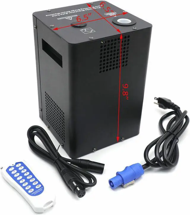 Alt view image 6 of 7 - 4PCS LCD Stage Effects Machine 600W Special Equipment Adjustable Height 3-16.5Ft DMX Stage Firework Machine With Wireless Remote Control For Wedding Musical Show