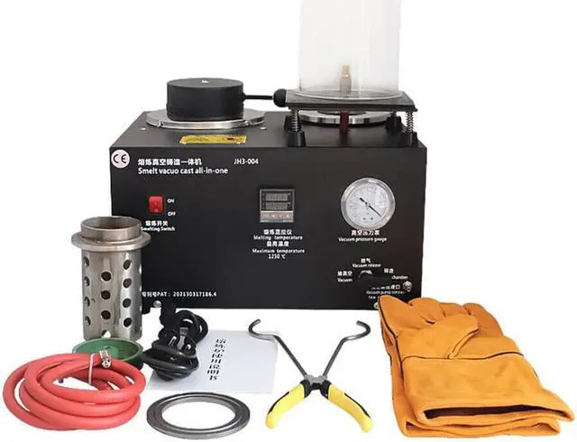 Main image of 2KG Jewelry Casting Machine Gold Copper Furnace Jewelry Tools Vacuum Investing Casting Machine Wax Cast Combination Investing Equipment