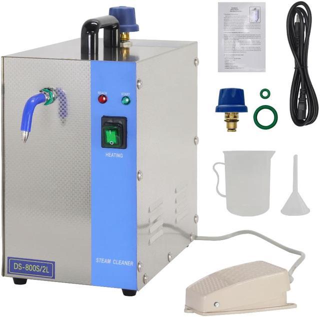 Jewelry Cleaner Machine Professional Jewelry Steam Cleaner Machine 1300W 2L  Stainless Steel Jewelry Cleaning Equipment For Silver & Gold