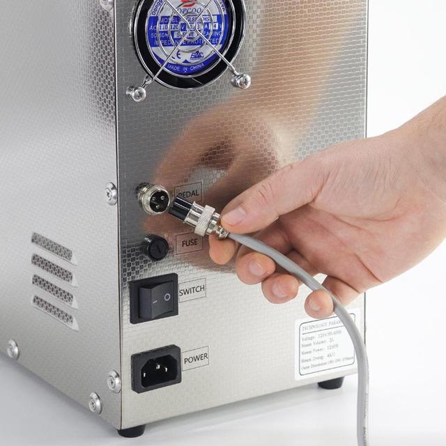 Alt view image 7 of 7 - Jewelry Cleaner Machine Professional Jewelry Steam Cleaner Machine 1300W 2L Stainless Steel Jewelry Cleaning Equipment For Silver & Gold