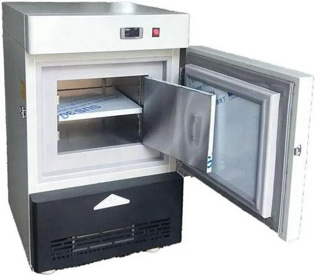 Alt view image 5 of 7 - 30L 1cu ft ~86° Horizontal Ultra Low Temperature Refrigerator Thermostatic Laboratory Freezer Box Industry Cooling Refrigerators 110V Laboratory Congelador