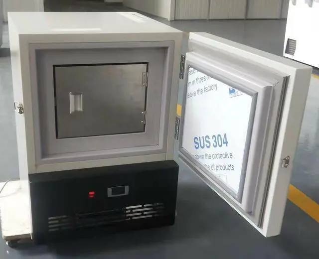 Alt view image 6 of 7 - 30L 1cu ft ~86° Horizontal Ultra Low Temperature Refrigerator Thermostatic Laboratory Freezer Box Industry Cooling Refrigerators 110V Laboratory Congelador