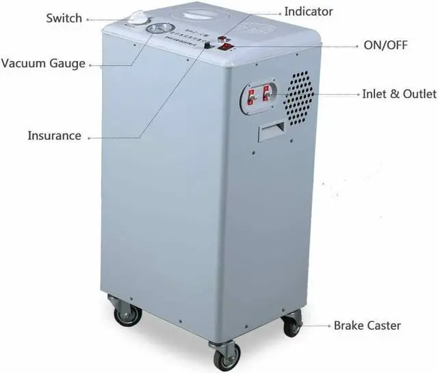 Alt view image 7 of 7 - Laboratory Chemical Vertical Water Circulating Vacuum Pump For Rotary Evaporator Distillation 220V