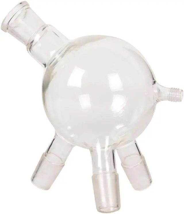 Alt view image 7 of 7 - HNZXIB 2L Short Path Distillation Kit Cold Trap and Stirring Heating Mantle for Distillation Extraction