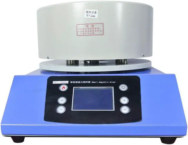 Alt view image 5 of 7 - 2L Smart Magnetic Mixer 110V Heating Mantle 350°C w/ Stirring Function Lab Intelligent Temperature Control Electric Heat