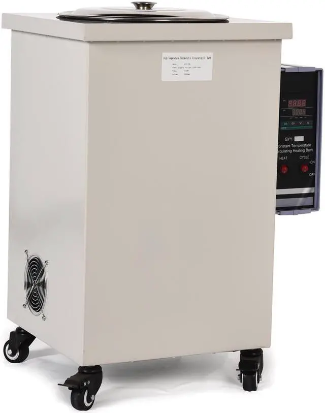 Alt view image 2 of 7 - HNZXIB 5L High Temperature Thermostatic Circulating Oil/Water Bath 200°C GYY series