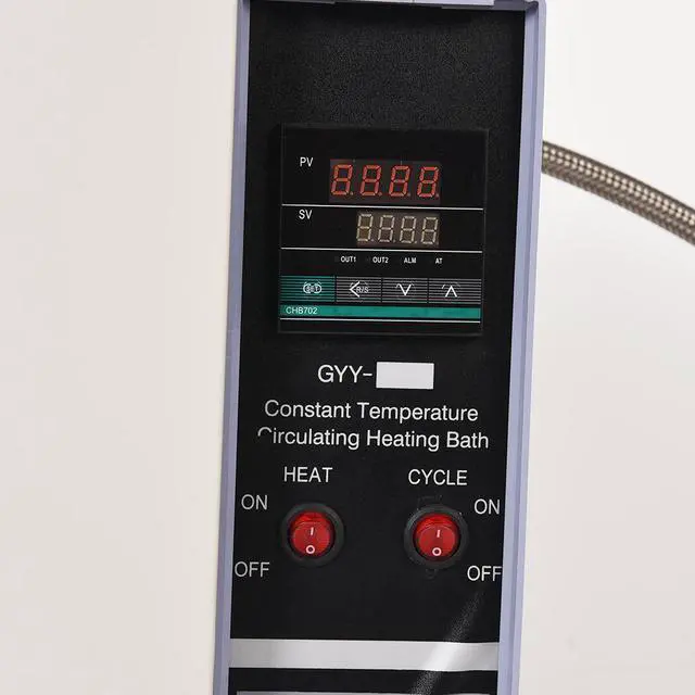 Alt view image 6 of 7 - HNZXIB 5L High Temperature Thermostatic Circulating Oil/Water Bath 200°C GYY series