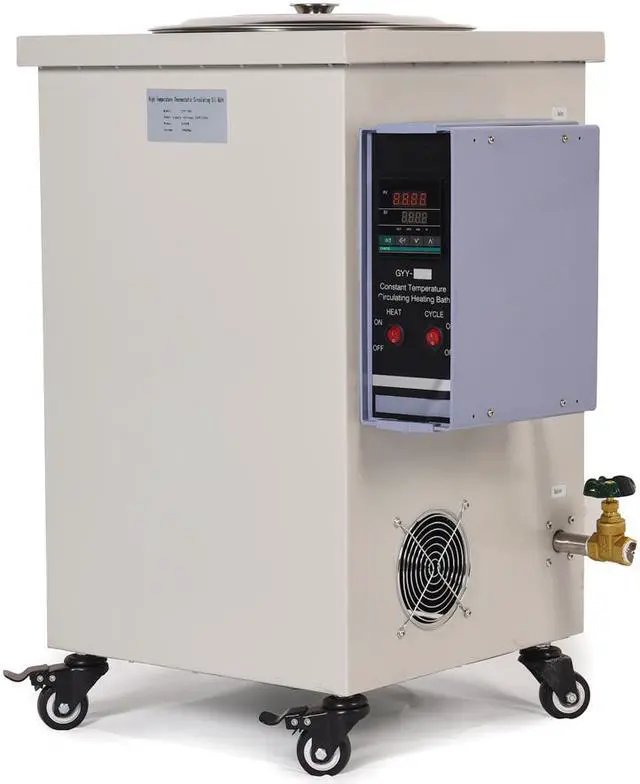Alt view image 3 of 7 - HNZXIB 5L High Temperature Thermostatic Circulating Oil/Water Bath 200°C GYY series