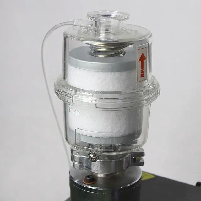 Alt view image 4 of 7 - HNZXIB Rotary Vane Vacuum Pump 2XZ-8 Laboratory Oil-sealed Rotary Displacement Pump