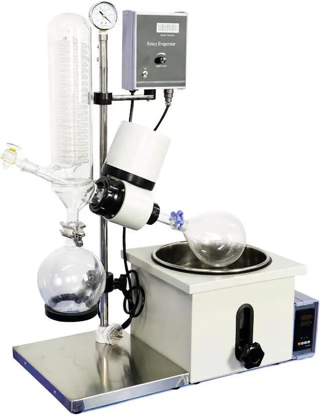 Main image of Lab Equipment 2000ml Rotary Evaporator RE-201D Factory Price 110V HNZXIB Rotavap 2L Rotating Flask Laboratory Evaporation Milk Concentration