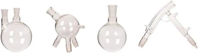 Alt view image 6 of 7 - Factory Price 5L Short Path Distillation + Rotary Vane Vacuum Pump + Refrigerated Circulating Pump Cooling Chiller HNZXIB Laboratory instruments SPD-5L 110V including Cold Trap Stirring Heating Mantle
