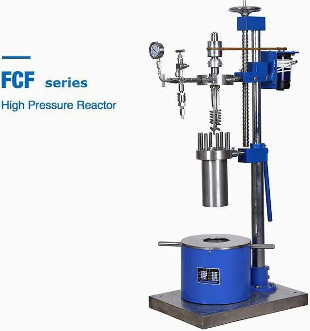 Main image of HNZXIB Stainless Steel High Pressure Reactor Autoclave Vessel FCF series 500ml Laboratory Supplies