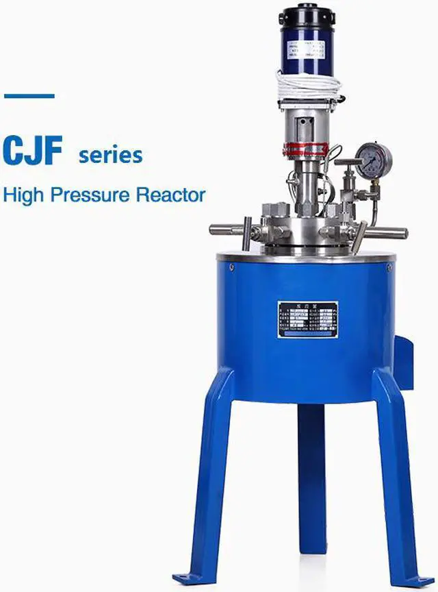 Main image of HNZXIB 500ml High Pressure Reactor 22MPa CJF series Automated  Stirred Autoclave Stainless Steel 350°C  Heating Temperature Control