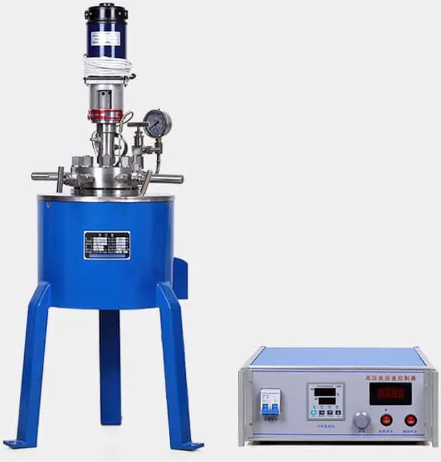 Alt view image 2 of 7 - HNZXIB 500ml High Pressure Reactor 22MPa CJF series Automated  Stirred Autoclave Stainless Steel 350°C  Heating Temperature Control