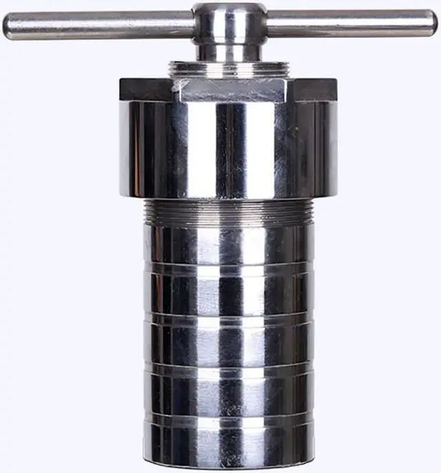 Alt view image 2 of 6 - HNZXIB 200ml Hydrothermal Synthesis Reactor Stainless Steel Autoclave Non-magnetic KH series 240°C PTFE lining Laboratory reaction vessel