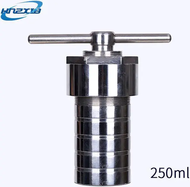 Main image of HNZXIB 250ml Hydrothermal Synthesis Reactor 240°C PTFE lining  Non-magnetic Stainless Steel Autoclave KH series Laboratory reaction vessel