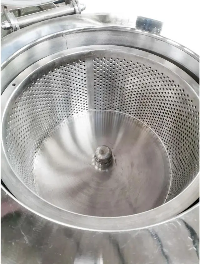 Alt view image 3 of 5 - HNZXIB 5L Large Centrifuge Industrial De-watering Touch Screen PLC control PPTD series High and Low Speed Rotation Soaking Blending Filter Separation Deliquoring, Customizable
